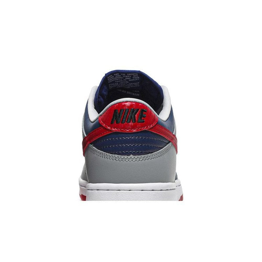 Nike Dunk Low Retro Samba 2020 – detail materiálu | Purekickz