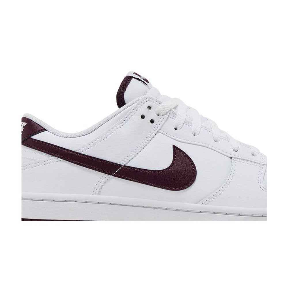 Nike Dunk Low Retro White Night Maroon – detail | Purekickz