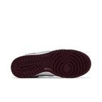 Nike Dunk Low Retro White Night Maroon – zadní pohled | Purekickz