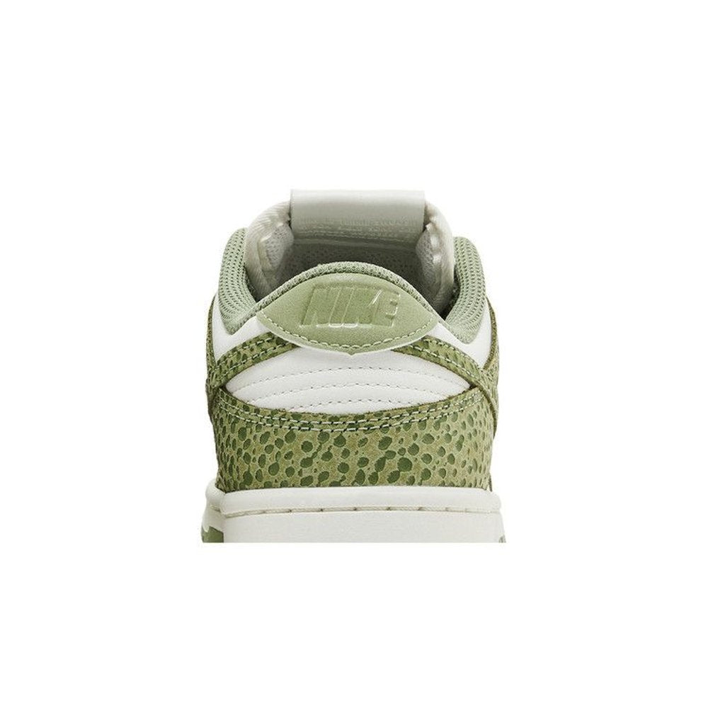 Nike Dunk Low Safari Oil Green (W) – detail materiálu | Purekickz