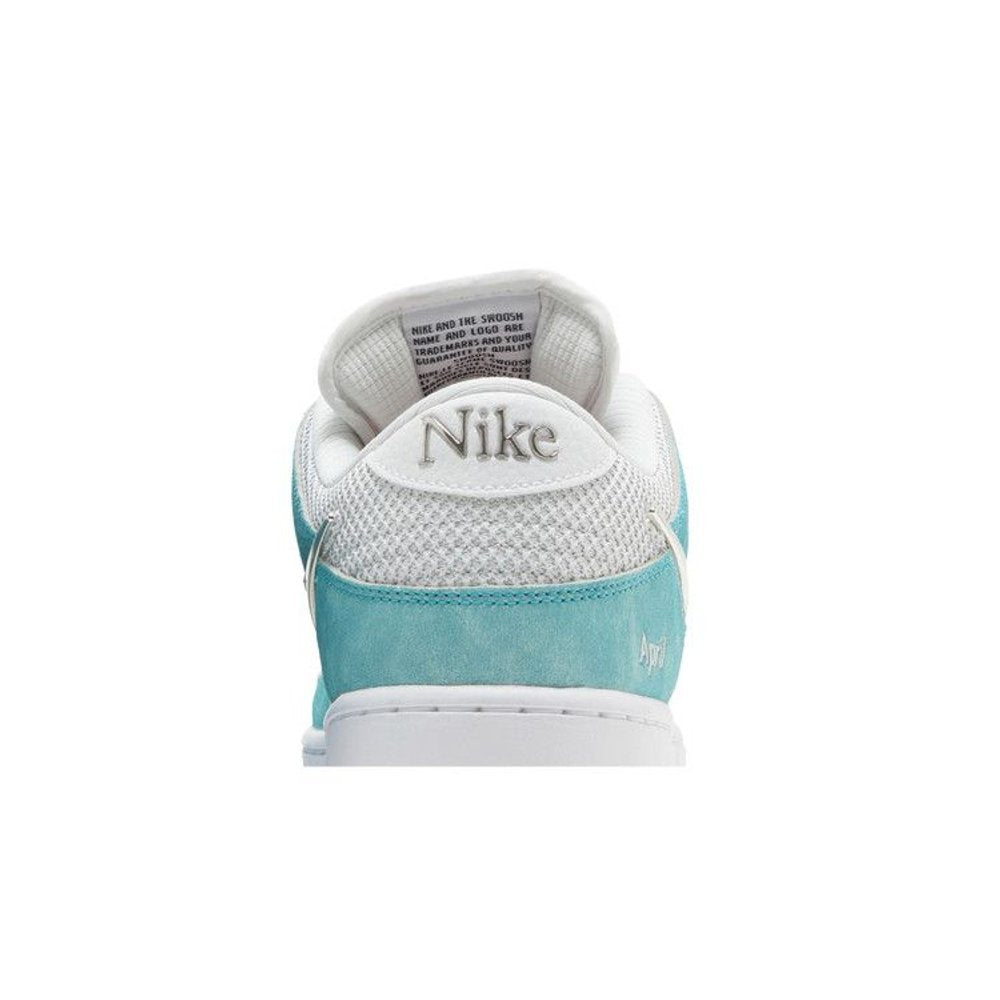 Nike Dunk Low SB Turbo Green – detail materiálu | Purekickz