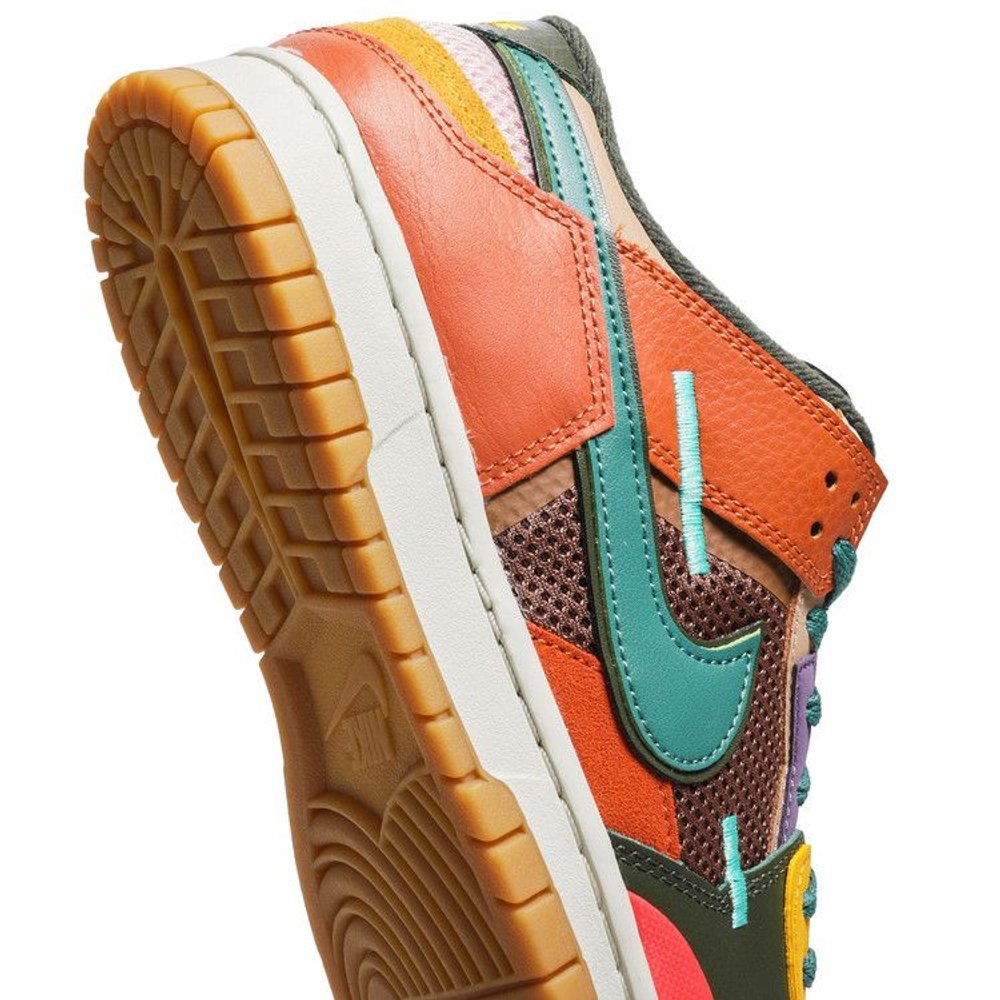 Nike Dunk Low Scrap Archeo Brown – pohled 10 | Purekickz