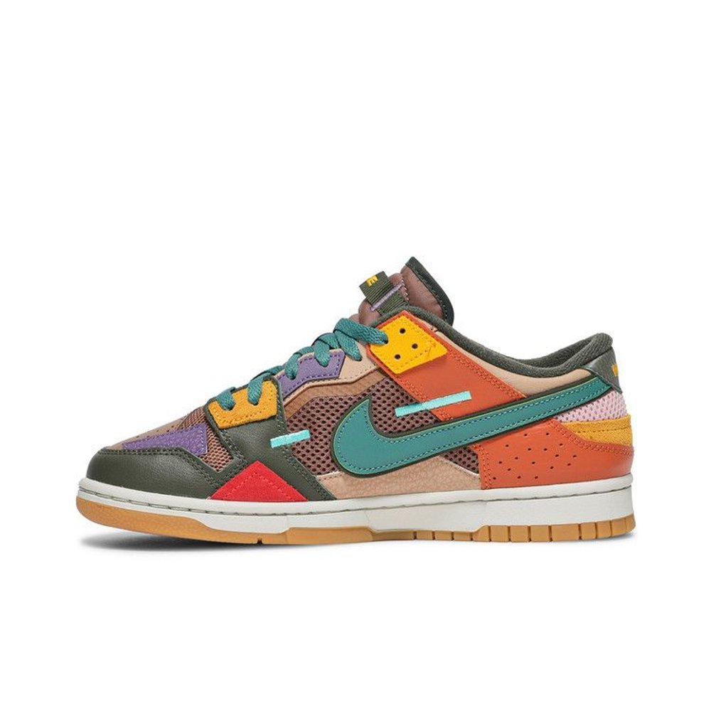Nike Dunk Low Scrap Archeo Brown – hlavní pohled | Purekickz