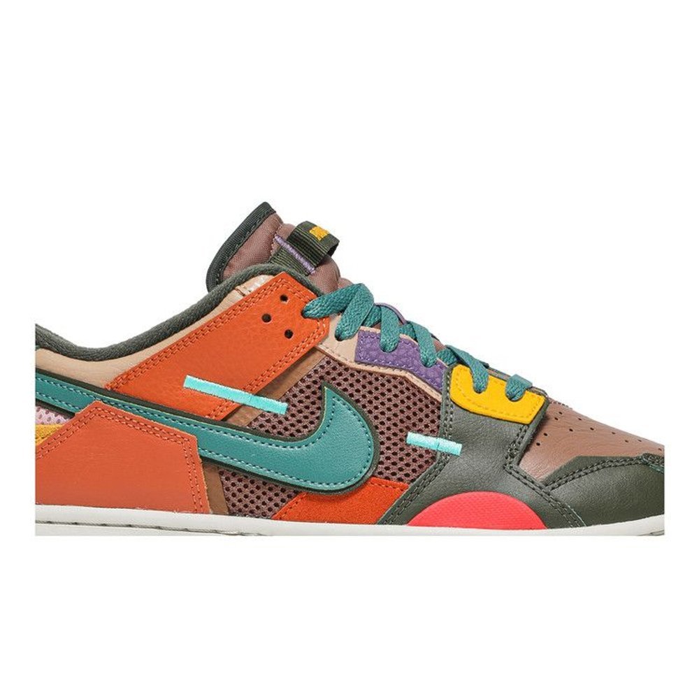 Nike Dunk Low Scrap Archeo Brown – detail | Purekickz