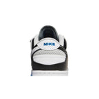 Nike Dunk Low Scrap Black Neutral Grey University Blue White – detail materiálu | Purekickz