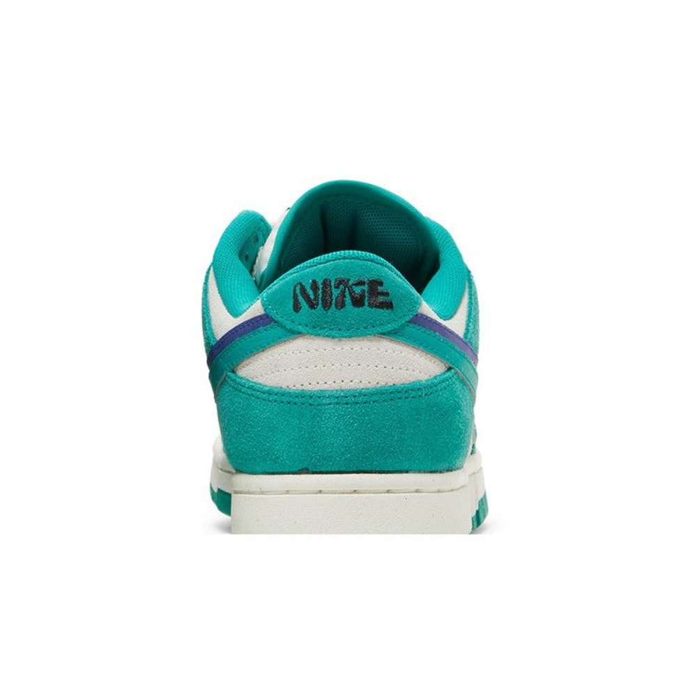Nike Dunk Low SE 85 Neptune Green – detail materiálu | Purekickz