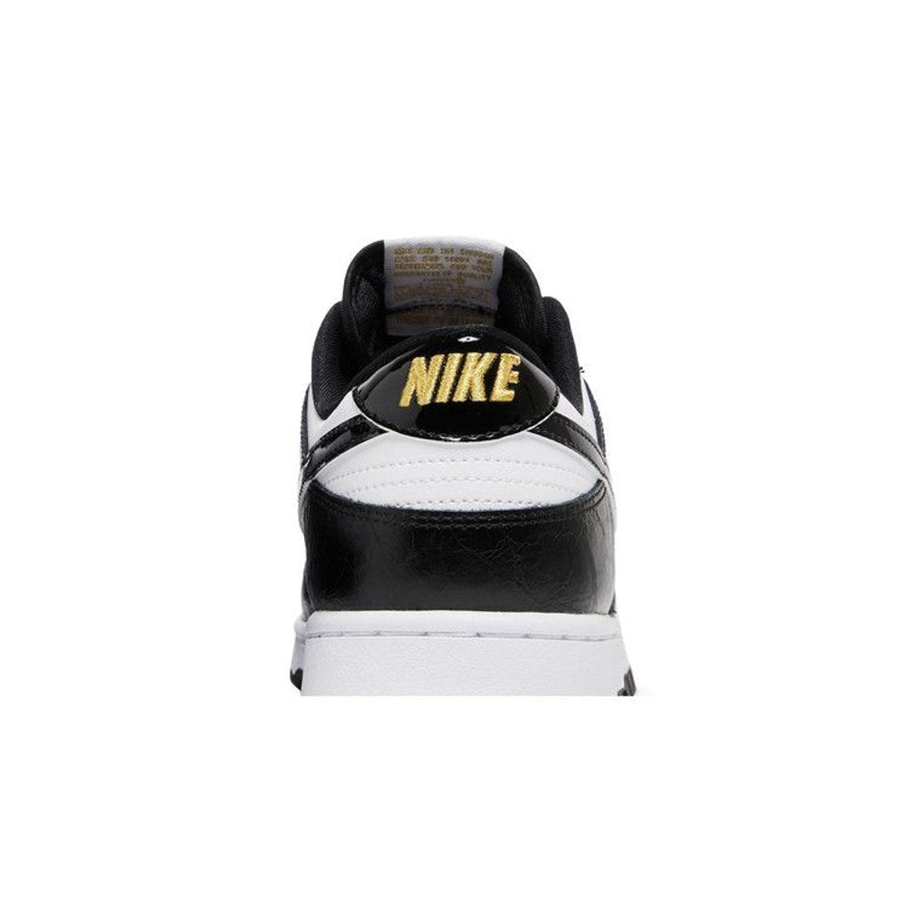 Nike Dunk Low SE World Champs Black White – detail materiálu | Purekickz