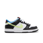 Nike Dunk Low Signal Blue Lemon Twist (GS) – boční pohled | Purekickz