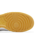 Nike Dunk Low Smoke Grey Gum 3M Swoosh – pohled shora | Purekickz