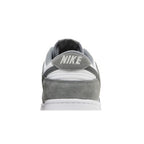 Nike Dunk Low Smoke Grey Gum 3M Swoosh – detail materiálu | Purekickz