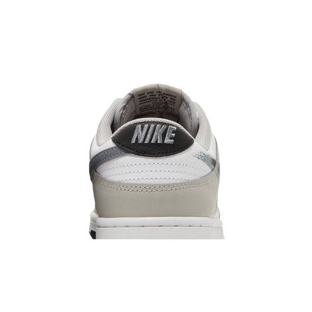 Nike Dunk Low Stencil Swoosh – detail materiálu | Purekickz