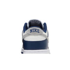 Nike Dunk Low Summit White Midnight Navy – detail materiálu | Purekickz