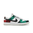 Nike Dunk Low Tartan Plaid – boční pohled | Purekickz