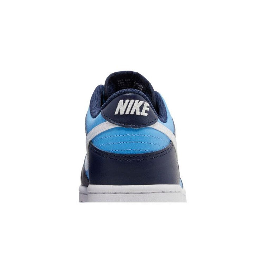 Nike Dunk Low University Blue White (GS) – detail materiálu | Purekickz