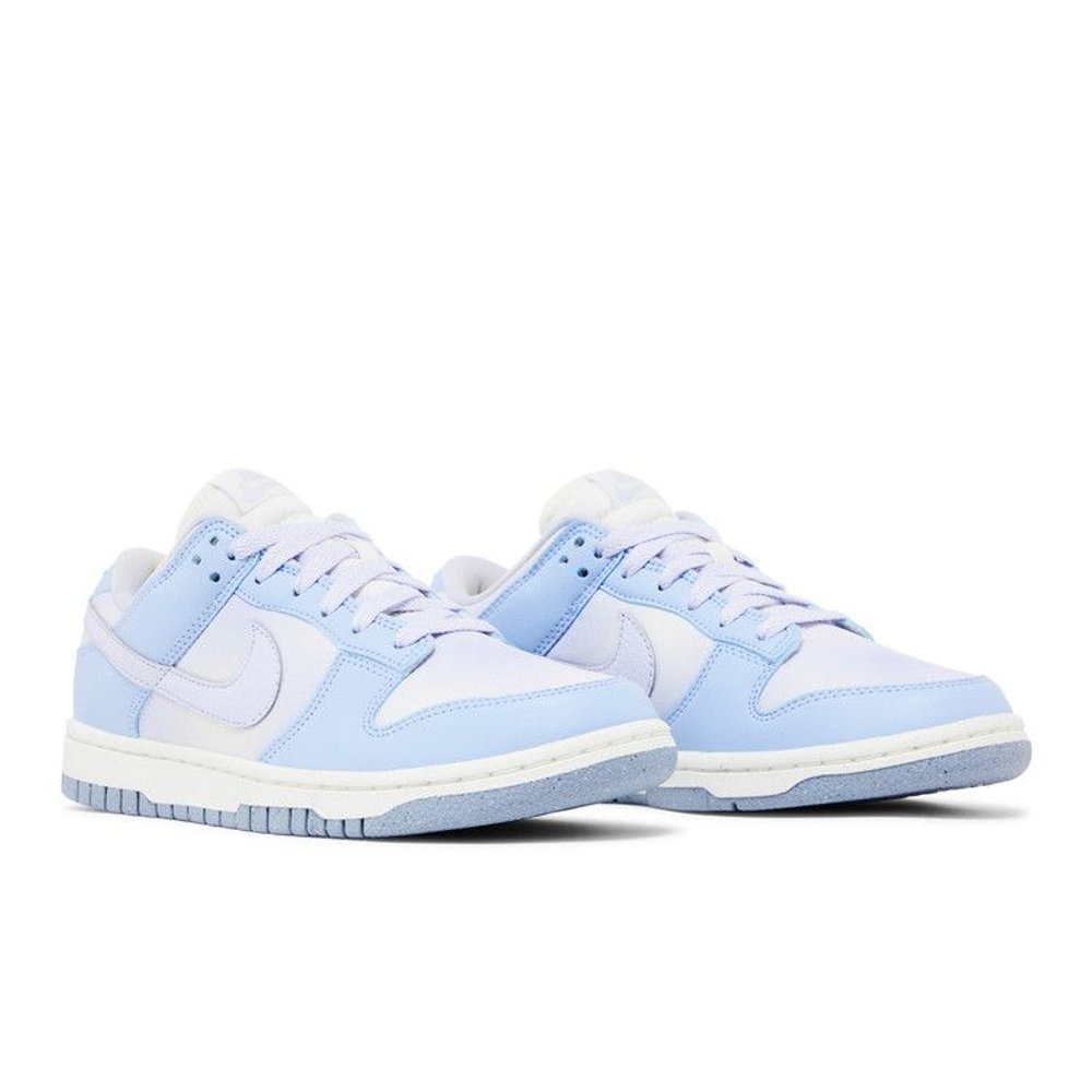 Nike Dunk Low White Blue Airbrush (W) – lifestyle foto | Purekickz