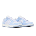 Nike Dunk Low White Blue Airbrush (W) – lifestyle foto | Purekickz