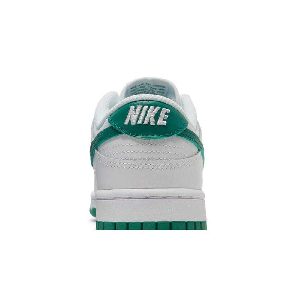 Nike Dunk Low White Green Noise (W) – detail materiálu | Purekickz