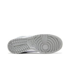 Nike Dunk Low White Light Smoke Grey – zadní pohled | Purekickz