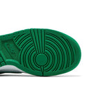 Nike Dunk Low White Malachite (GS) – pohled shora | Purekickz