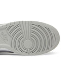 Nike Dunk Low White Neutral Grey – pohled shora | Purekickz