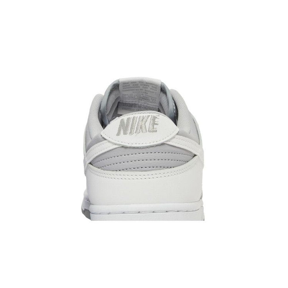 Nike Dunk Low White Neutral Grey – detail materiálu | Purekickz