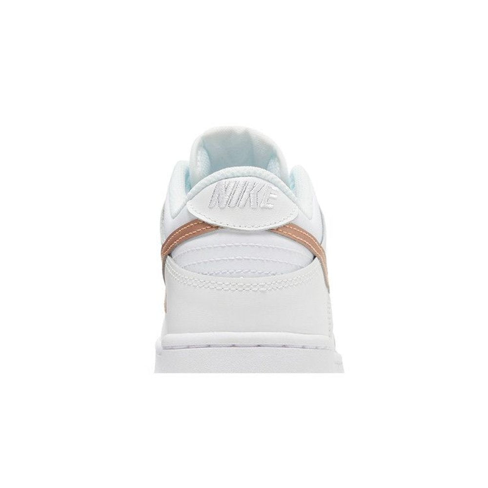 Nike Dunk Low White Pink (GS) – detail materiálu | Purekickz