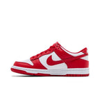 Nike Dunk Low White University Red (GS) – hlavní pohled | Purekickz
