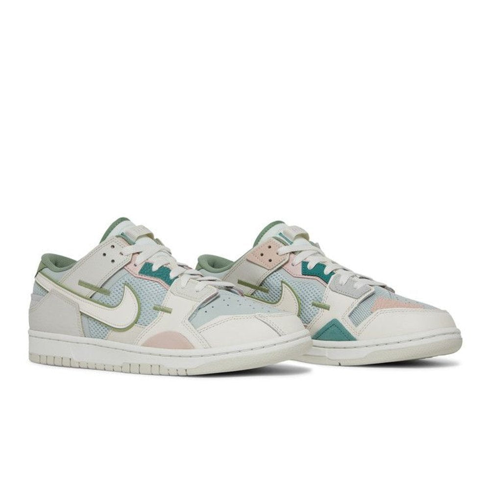 Nike Dunk Scrap SE Grey Haze Oil Green – lifestyle foto | Purekickz