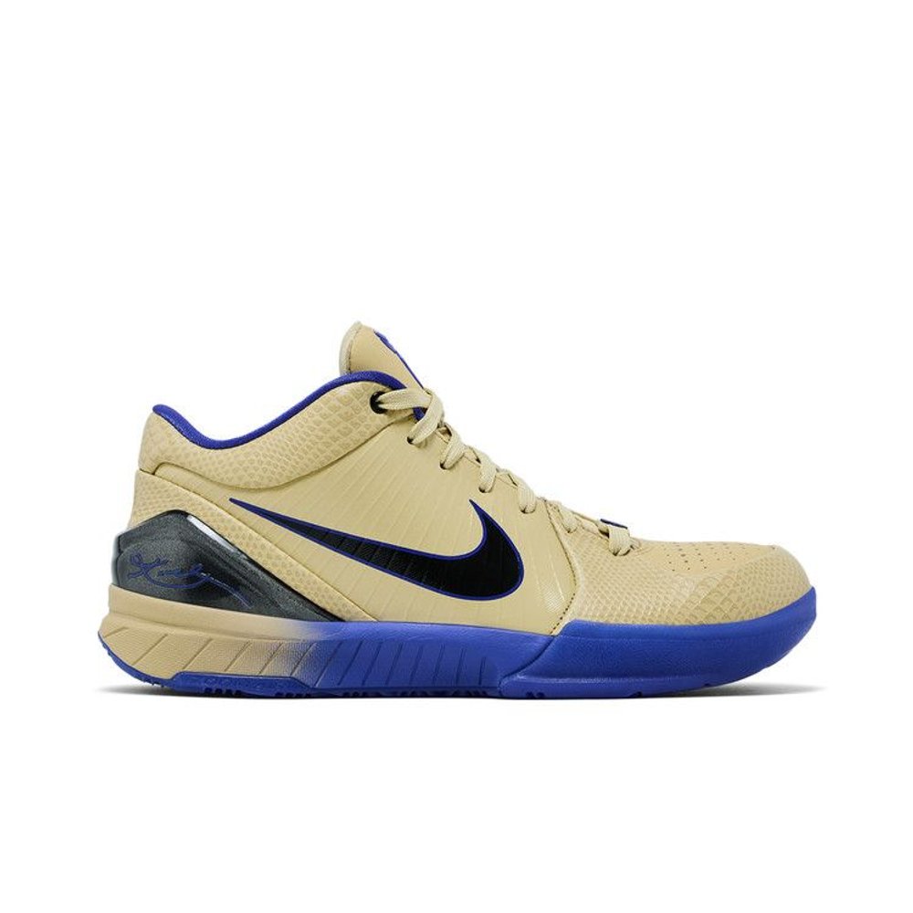 Nike Kobe 4 Protro FC Barcelona Team Gold (GS) – boční pohled | Purekickz