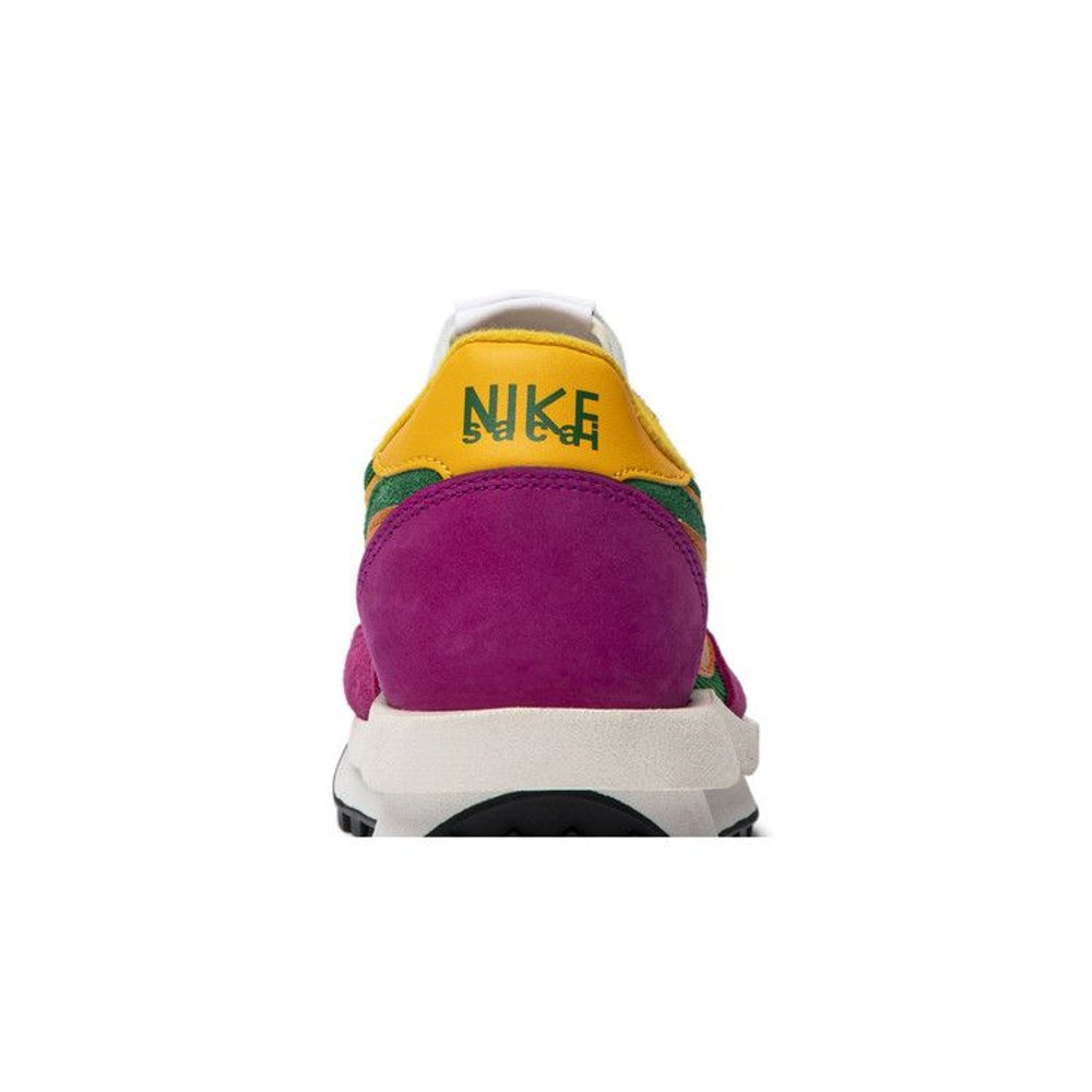 Nike LD Waffle sacai Pine Green – detail materiálu | Purekickz