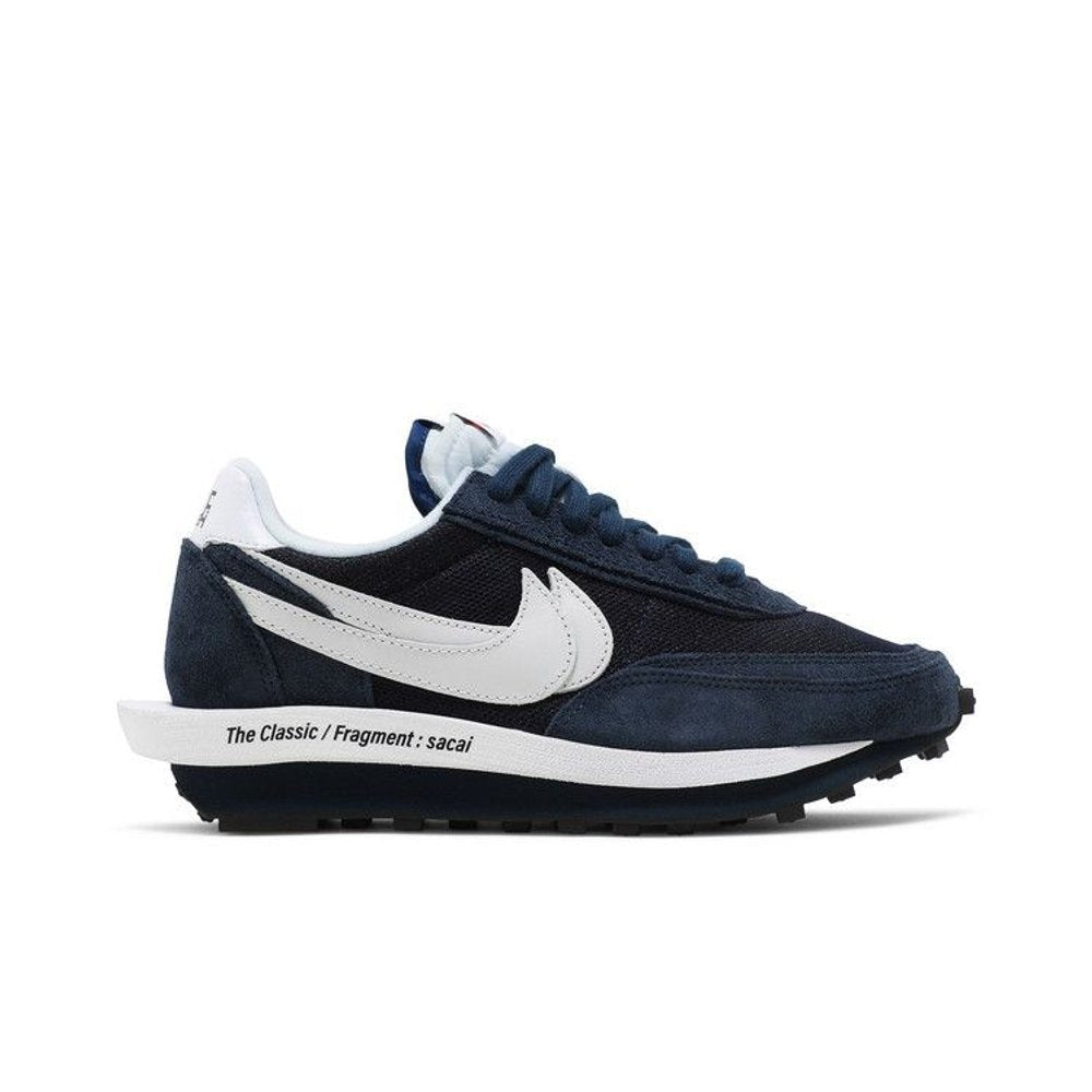 Nike LD Waffle SF sacai Fragment Blue Void – boční pohled | Purekickz
