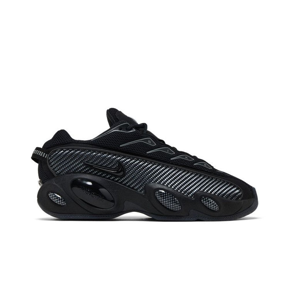 Nike NOCTA Glide Drake Black Iron Grey – boční pohled | Purekickz