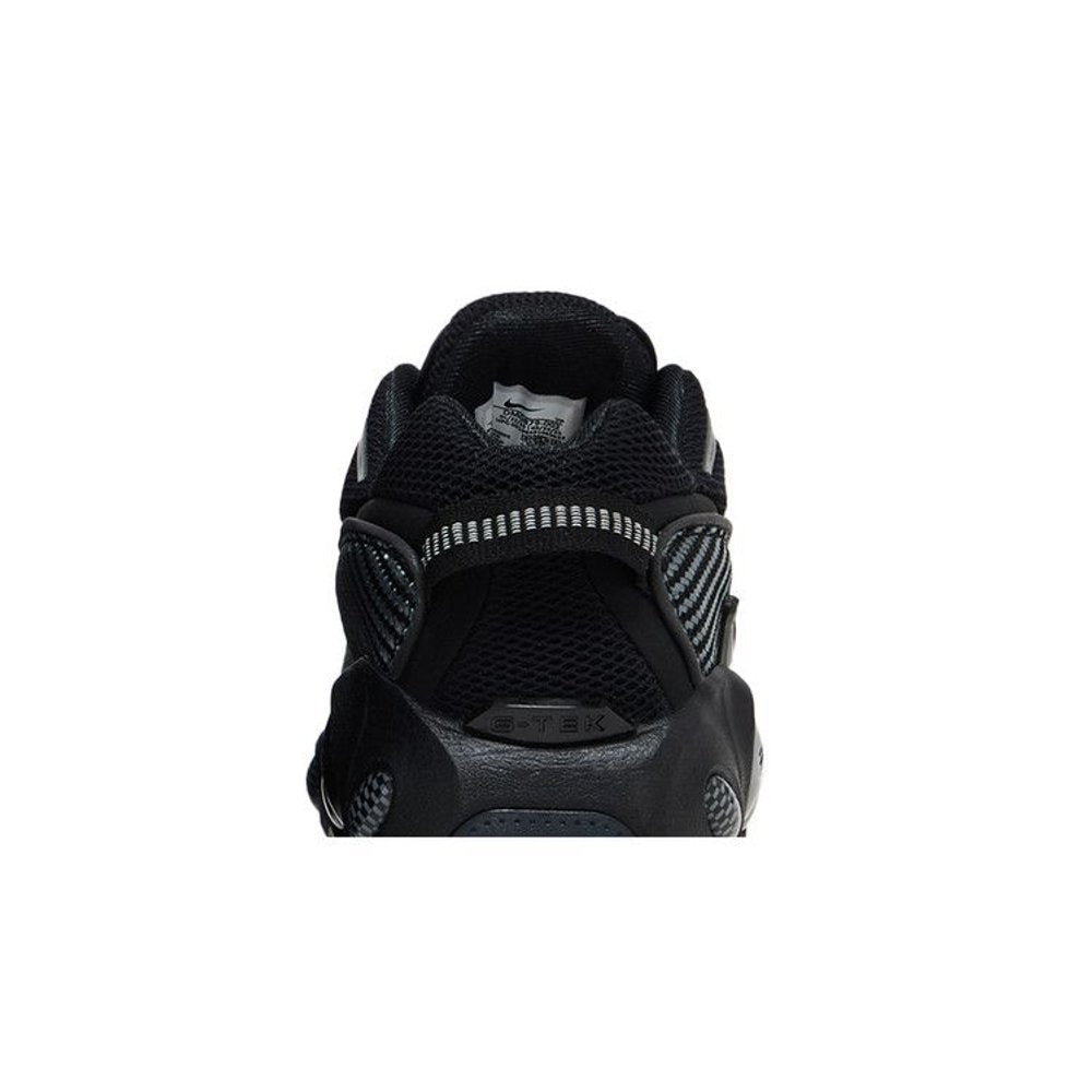 Nike NOCTA Glide Drake Black Iron Grey – detail materiálu | Purekickz