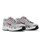 Nike P-6000 Metalic Silver Cool Red (GS) – lifestyle foto | Purekickz