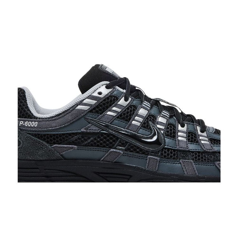 Nike P-6000 Suede Anthracite Metallic Silver – detail | Purekickz