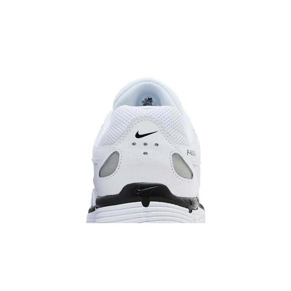Nike P-6000 White Metallic Silver Black – detail materiálu | Purekickz