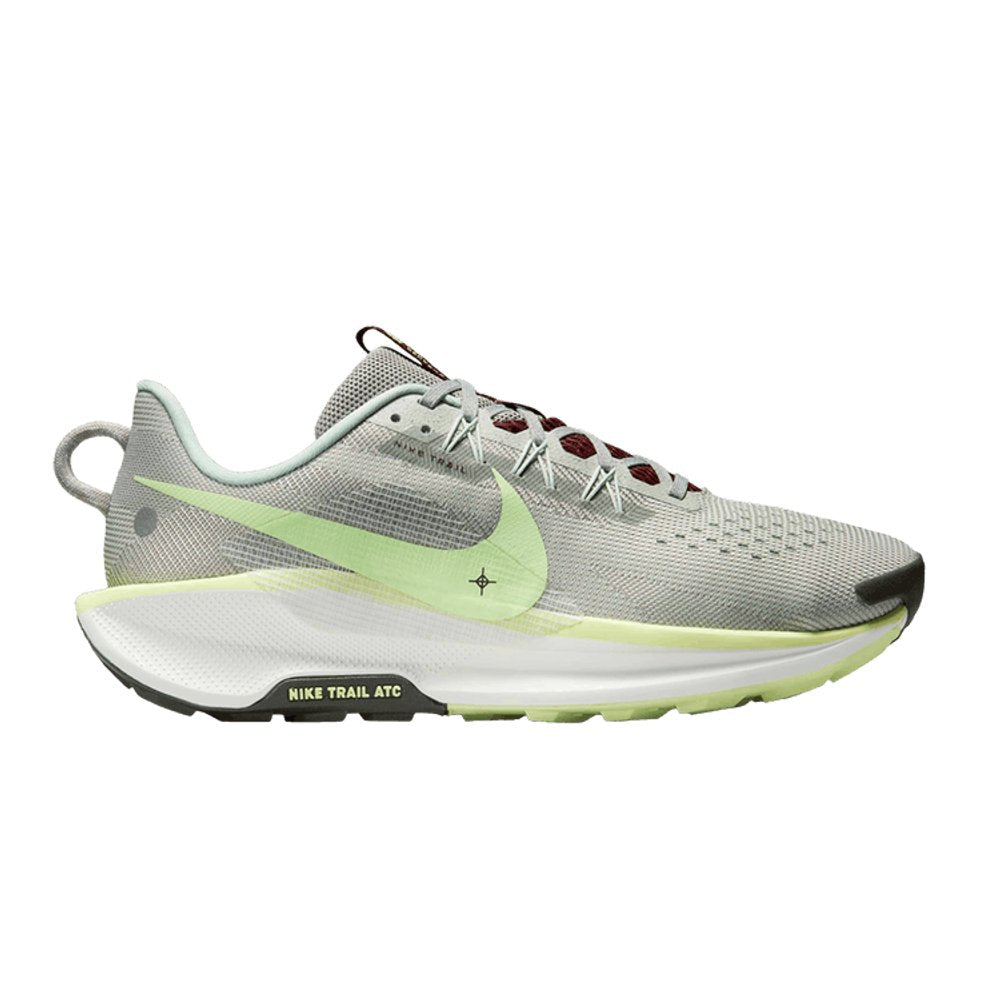 Nike Pegasus Trail 5 Light Silver College Grey Dark Team Red Barely Volt – hlavní pohled | Purekickz