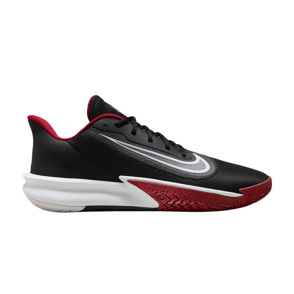 Nike Precision VII Black University Red – boční pohled | Purekickz