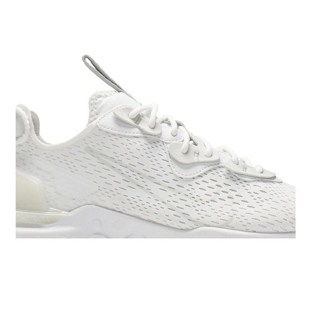 Nike React Vision White Light Smoke Grey – detail | Purekickz