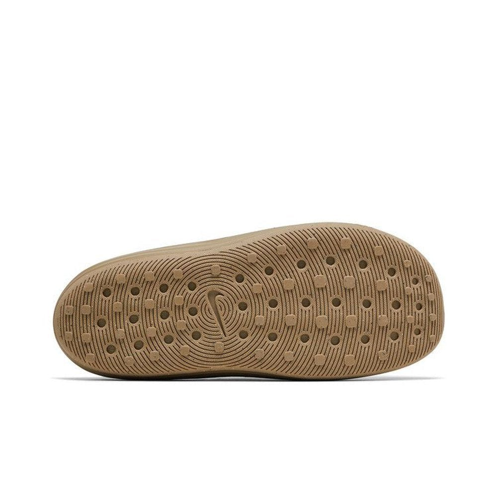 Nike ReactX Rejuven8 Slide Khaki – zadní pohled | Purekickz