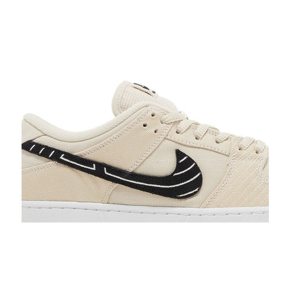 Nike SB Dunk Low Albino & Preto – detail | Purekickz