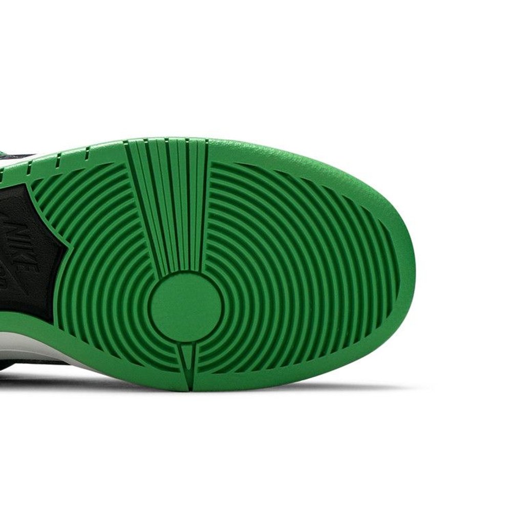 Nike SB Dunk Low Classic Green – pohled shora | Purekickz