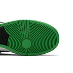 Nike SB Dunk Low Classic Green – pohled shora | Purekickz