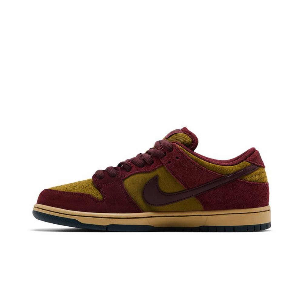Nike SB Dunk Low Dark Team Red Olive Flak – hlavní pohled | Purekickz