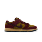 Nike SB Dunk Low Dark Team Red Olive Flak – boční pohled | Purekickz