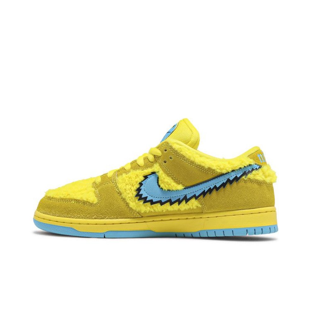 Nike SB Dunk Low Grateful Dead Bears Opti Yellow – hlavní pohled | Purekickz