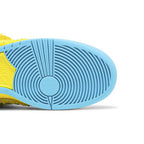 Nike SB Dunk Low Grateful Dead Bears Opti Yellow – pohled shora | Purekickz