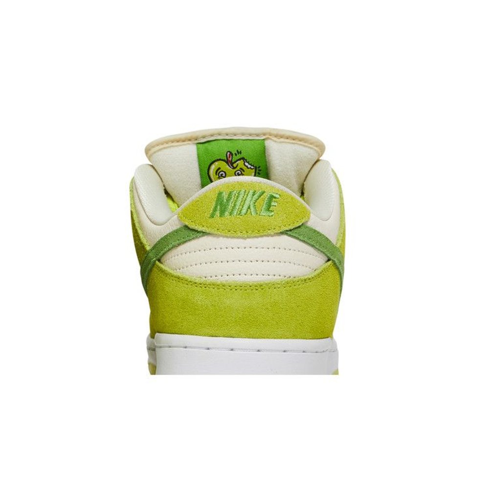 Nike SB Dunk Low Green Apple – detail materiálu | Purekickz