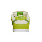 Nike SB Dunk Low Green Apple – detail materiálu | Purekickz