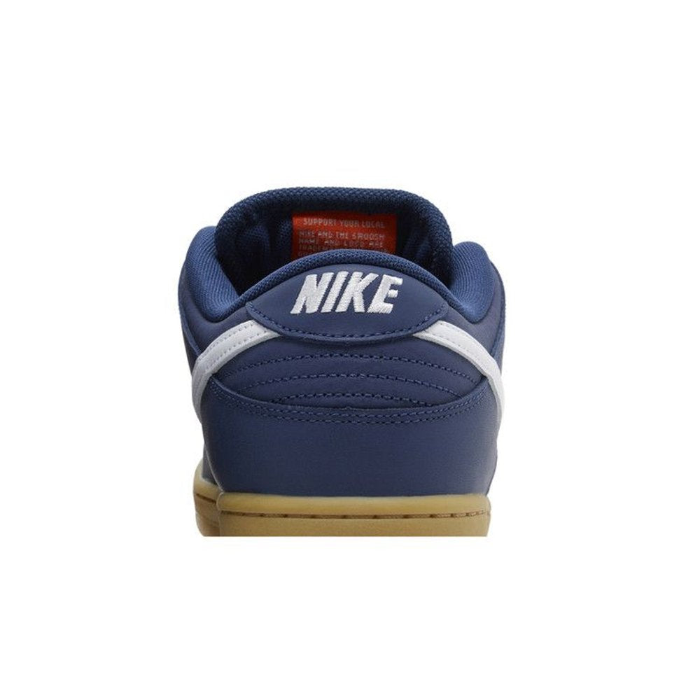 Nike SB Dunk Low Navy Gum – detail materiálu | Purekickz
